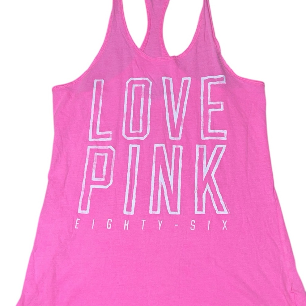 Victoria's Secret Pink Graphic Tank Top